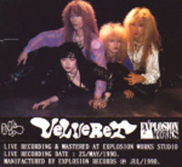 Velveret - Velveret MC, Rock House Explosion pressing from 1990