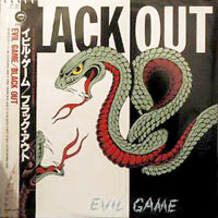 Black Out - Evil Game LP, FEMS pressing from 1984