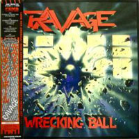 Ravage - Wrecking Ball LP, FEMS pressing from 1986