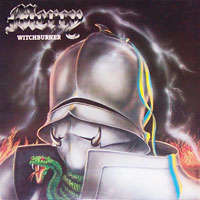 Mercy - Witchburner LP, Fingerprint Records pressing from 1985