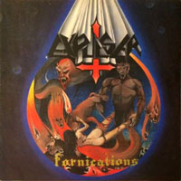 Expulser / Brutal Distortion - Fornications / Cadaveric Simphony Split-LP, Fucker Records pressing from 1990