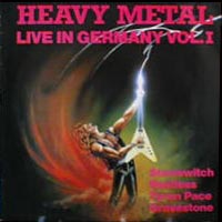 Various - Heavy Metal Live In Germany vol. I LP, GAMA pressing from 1985