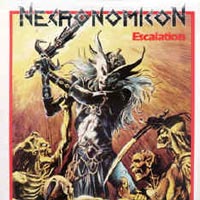 Necronomicon - Escalation CD, GAMA pressing from 1989