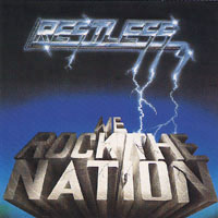 Restless - We Rock The Nation LP, GAMA pressing from 1985