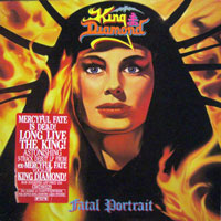 King Diamond - Fatal Portrait LP, Greenworld Records pressing from 1986