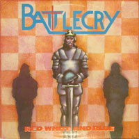 Battlecry - Red White And Blue LP, Greenworld Records pressing from 1986