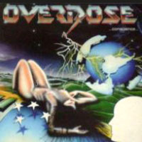 Overdose - Conscience LP, Heavy Discos pressing from 1987