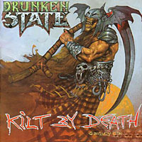 Drunken State - Kilt By Death LP/CD, Heavy Metal Records pressing from 1990