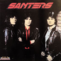 Santers - Guitar Alley LP, Heavy Metal Records pressing from 1984
