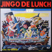 Jingo De Lunch - Axe To Grind LP/CD, Hellhound Records pressing from 1989