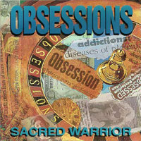 Sacred Warrior - Obsessions CD, Intense Records pressing from 1991