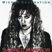 Sacred Warrior - Wicked Generation LP/CD, Intense Records pressing from 1990