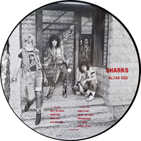 Sharks - Altar Ego Pic-LP, Iron Works pressing from 1984?