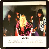 Ninja - Eye On You Shape Pic-EP, Iron Works pressing from 1987