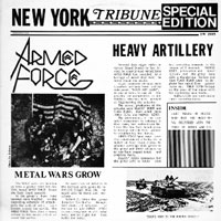 Armed Force - Heavy Artillery LP, Iron Works pressing from 1986