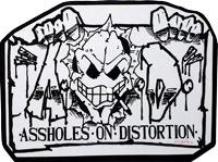 Assholes On Distortion - Meatloaf / Sister Damien Shape Pic-EP, Iron Works pressing from 199?