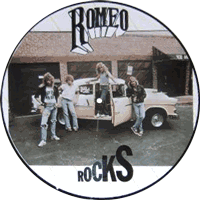 Romeo - Romeo Rocks  [a.k.a.]   Feeling To Rock Pic-MLP, Iron Works pressing from 1985