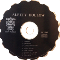 Sleepy Hollow - Sleepy Hollow Shaped CD, Iron Works pressing from 1991