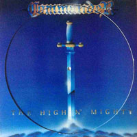 Commander - The High'n'Mighty Pic-LP, Iron Works pressing from 1987