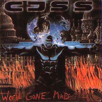 CJSS - World Gone Mad LP, Leviathan pressing from 1986