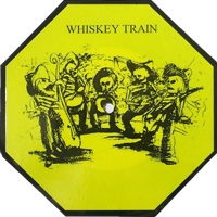 Whiskey Train - Gun For Hire Shape Pic-EP, Masque Records pressing from 1994