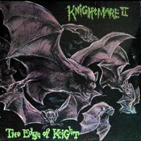 Knightmare II - The Edge Of Knight LP, Masque Records pressing from 1987