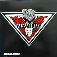 Vanadium - Metal Rock LP, Mausoleum Records pressing from 1983
