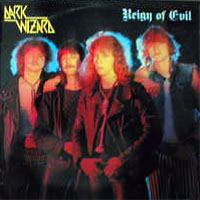 Dark Wizard - Reign Of Evil LP, Mausoleum Records pressing from 1985