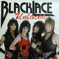 Blacklace - Unlaced LP, Mausoleum Records pressing from 1984