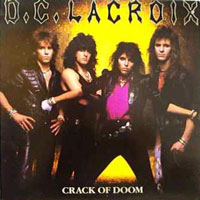 D.C. Lacroix - Crack Of Doom LP, Medusa pressing from 1987