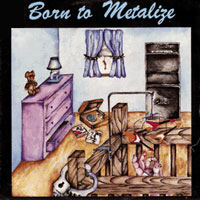 Various - Born To Metalize LP, Megaforce Records pressing from 1984