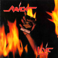 Raven - Live At The Inferno DLP, Megaforce Records pressing from 198?