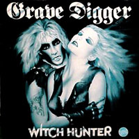 Grave Digger - Witch Hunter LP, Megaforce Records pressing from 1985