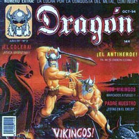 El Dragon - Vikingos! CD, Megaton Argentina pressing from 1994