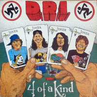 D.R.I. - 4 Of A Kind LP/CD, Metal Blade Records pressing from 1988