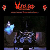 Warlord - ...And The Cannons Of Destruction Have Begun LP, Metal Blade Records pressing from 1984
