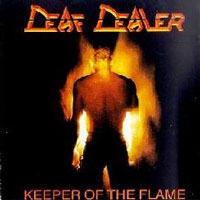 Deaf Dealer - Keeper Of The Flame LP, Metal Blade Records pressing from 1986