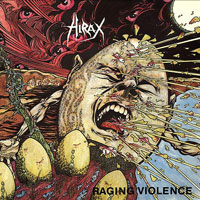 Hirax - Raging Violence LP, Metal Blade Records pressing from 1985