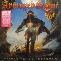 Armored Saint - Saints Will Conquer MLP/CD, Metal Blade Records pressing from 1988
