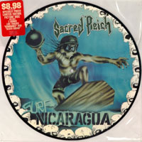 Sacred Reich - Surf Nicaragua Pic-MLP, Metal Blade Records pressing from 1989