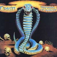 Omen - Warning Of Danger LP, Metal Blade Records pressing from 1985