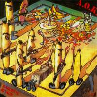 A.o.k. - baguette attack LP/CD, Metal Enterprises pressing from 1990