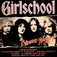 Girlschool - Cheers You Lot! LP/CD, Metal Masters pressing from 1989