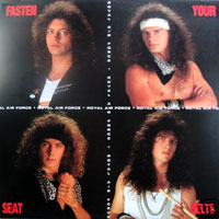 Royal Air Force - Fasten Your Seat Belts LP, Metalmaster pressing from 1988