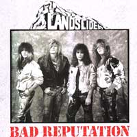 Landslide - Bad Reputation LP, Metalother Records pressing from 1989