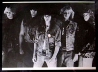 Dark Angel - Merciless Death / We Have Arrived Shape Pic-EP, Metalstorm pressing from 1986
