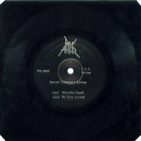 Dark Angel - Merciless Death / We Have Arrived Shape EP, Metalstorm pressing from 1986