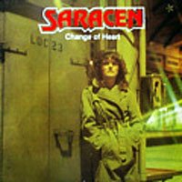Saracen - Change Of Heart LP, Neat Records pressing from 1984