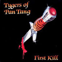Tygers Of Pan Tang - First Kill LP, Neat Records pressing from 1986