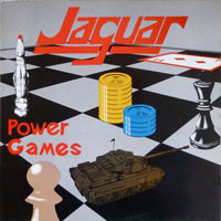 Jaguar - Power Games LP, Neat Records pressing from 1982